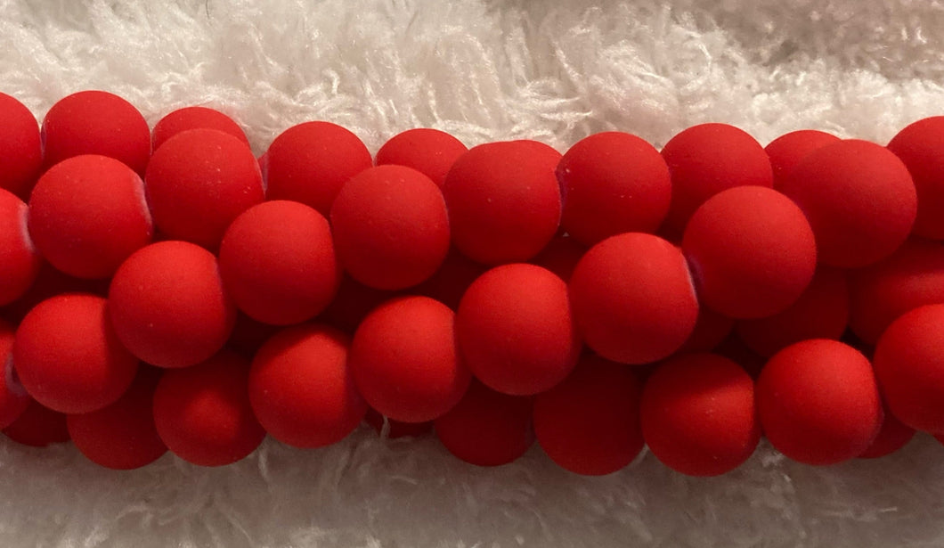 Red Velvet  Matt Beads